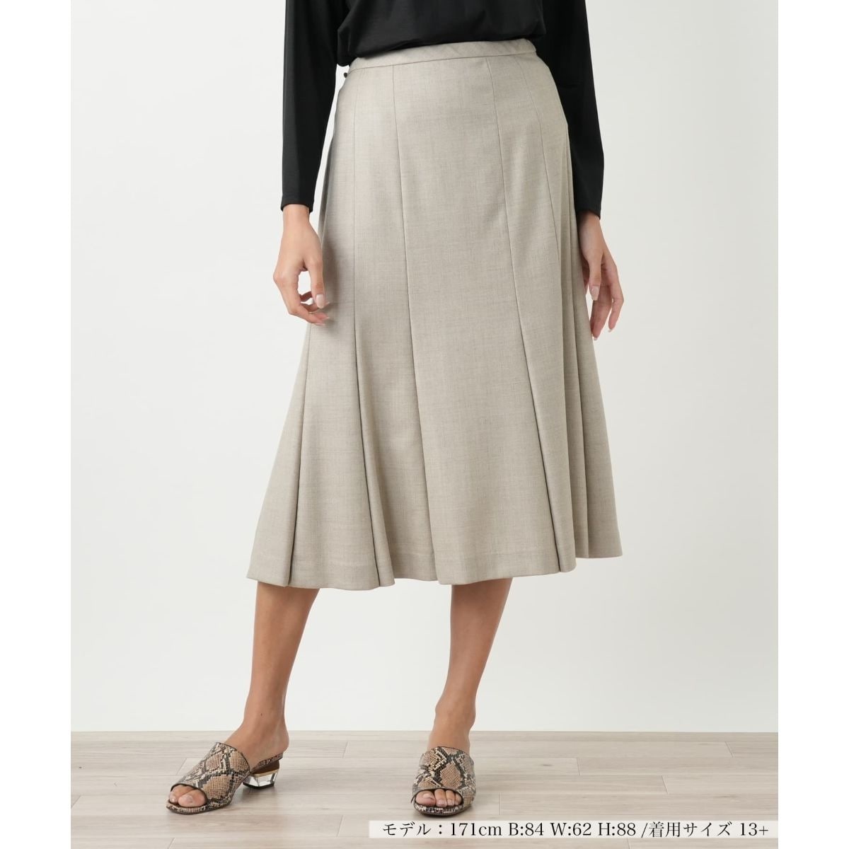 CURRENTAGE】フレアスカート | ルージュ・ヴィフ ラクレ(Rouge vif la