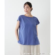 【ウォッシャブル】スクエアネックブラウス