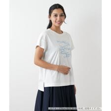 【ウォッシャブル】ロゴデザインTシャツ