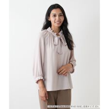 ウォッシャブル七分袖ブラウス