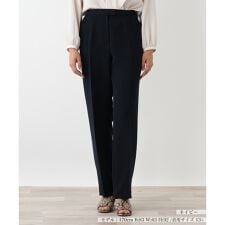 【ウォッシャブル】ストレートストレッチパンツ