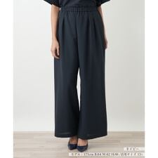 【ウォッシャブル】ワイドパンツ【BOURGE】
