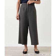 ロゴプレートワイドパンツ