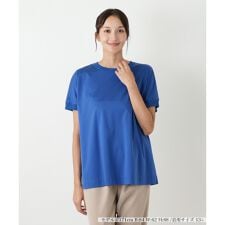 【ウォッシャブル】クルーネックカットソー【プラス企画】