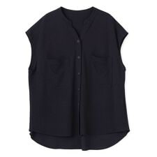 【ウォッシャブル】スキッパーブラウス