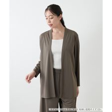 【ウォッシャブル】羽織ブラウス【Leilian WHITE LABEL】