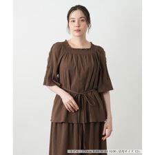 フレアブラウス【BOURGE】