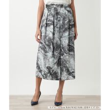 プリントフレアスカート【BOURGE】