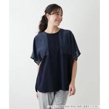 【ウォッシャブル】切替スリーブカットソー【プラス企画】