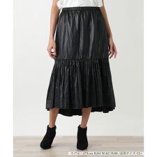 レリアン　プラスハウス(Leilian PLUS HOUSE)のプリーツ切替スカート【プラス企画】