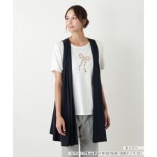 ロングベスト【MUSE BY ROCHAS Premiere】