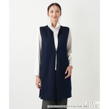ニットベスト【Leilian WHITE LABEL】
