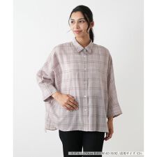 【ウォッシャブル】ドルマンスリーブブラウス【Leilian WHITE LABEL】