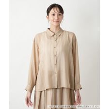 ストライプブラウス【BOURGE】