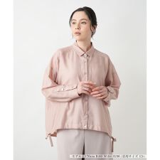 【店舗人気】ドロストヘムブラウス【BOURGE】