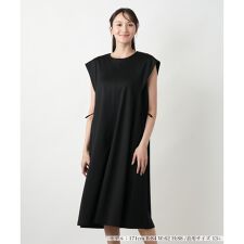フレンチスリーブワンピース【プラス企画】