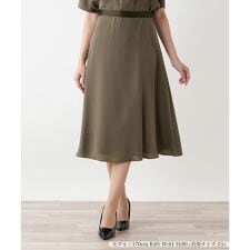 【ウォッシャブル】フレアスカート【BOURGE】