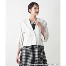 Vネックジャケット【NEMIKA】