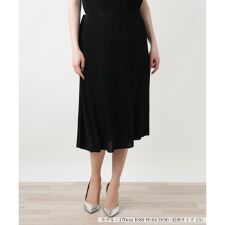 【ウォッシャブル】プリーツミディスカート