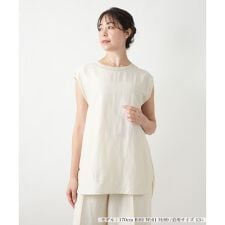 異素材切替ベスト【BOURGE】