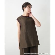 異素材切替ベスト【BOURGE】