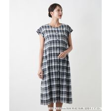 【ウォッシャブル】チェックワンピース