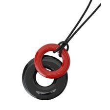 【店舗人気】サークルモチーフコードネックレス