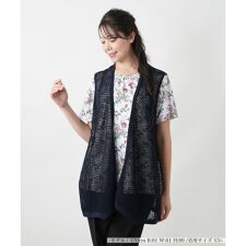 レリアン　プラスハウス(Leilian PLUS HOUSE)の【店舗人気】ロングニットベスト