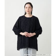 【店舗人気】フラワーモチーフブラウス【BOURGE】