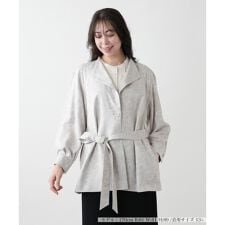 【店舗人気】ベルトジャケット【ROCHAS Premiere】