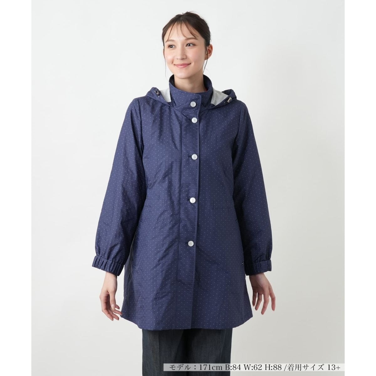 ウールアンゴラビーバー フーデッド コート | 23区(23KU