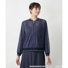 【店舗人気】【ウォッシャブル】ジップブルゾン