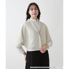 【店舗人気】シアーショートジャケット【NEMIKA】