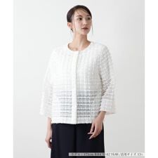 【店舗人気】ノーカラージャケット【BOURGE】