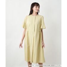 【ウォッシャブル】フレアワンピース