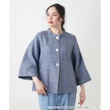 【店舗人気】ノーカラージャケット【STEFANONI】