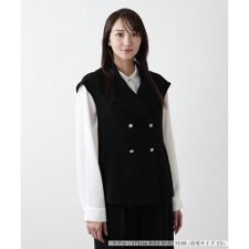 【店舗人気】テーラードベスト【BOURGE】