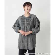 【店舗人気】チュニックブラウス【プラス企画】