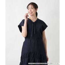 【店舗人気】ボウタイブラウス【BOURGE】