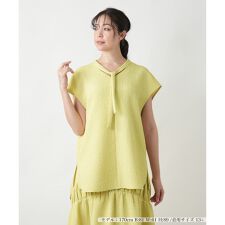 【店舗人気】【ウォッシャブル】ボウタイブラウス【BOURGE】