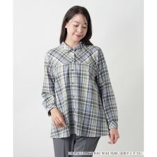 【店舗人気】チェックブラウス【MUSE BY ROCHAS Premiere】