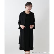 レリアン　プラスハウス(Leilian PLUS HOUSE)の【店舗人気】ワンピースアンサンブル【ブラックフォーマル】