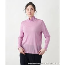 【店舗人気】【ウォッシャブル】タートルネックプルオーバー