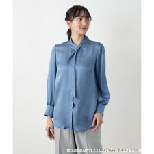 【店舗人気】ボウタイブラウス【BOURGE】