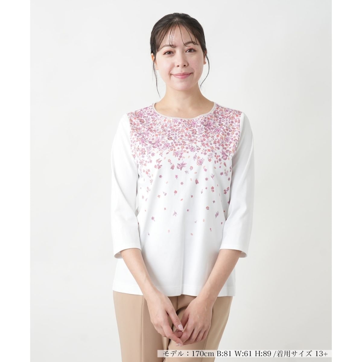 【店舗人気】七分袖カットソー