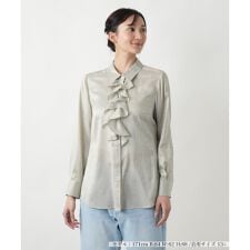 フリルデザインブラウス