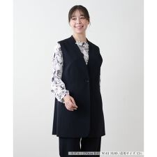 【店舗人気】ロングベスト【プラス企画】