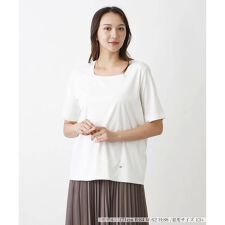 スクエアネックTシャツ
