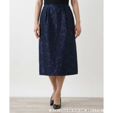 フラワーレースタイトスカート