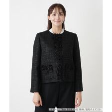 ラメツイードジャケット【セレモニー】【CLARENSON】